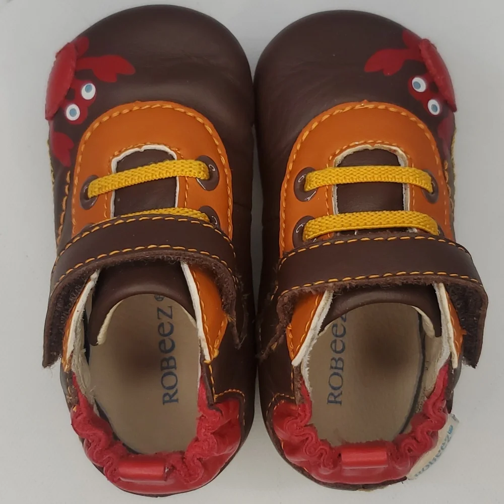 Robeez mini shoez ms crab US 3 6-9 mos